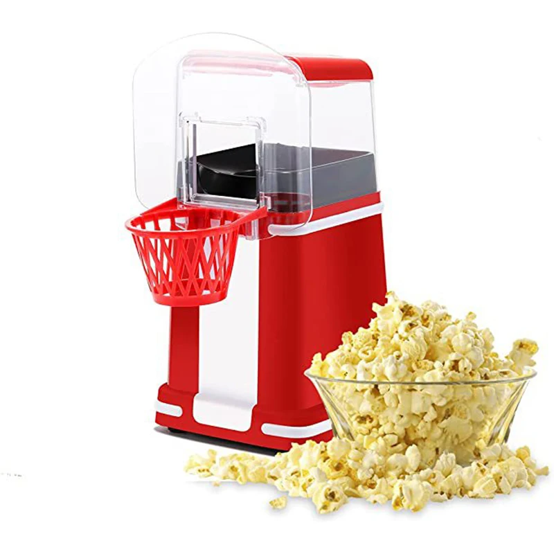 Automatic Kitchen Cheap Mini Portable Electric Deep Hot Air Fast DIY Popcorn Maker