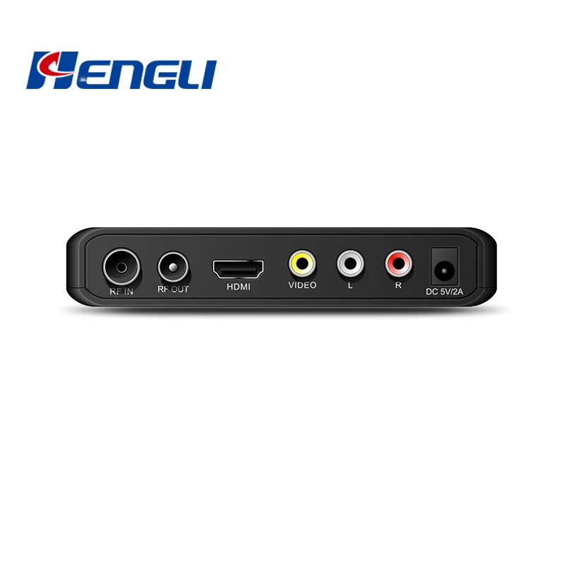 Converter Box Digital TV Receiver DVB-T2 MPEG4 Full HD Set Top Box TV Decoder DVB-T2 H.264 H.265 OEM Hengli