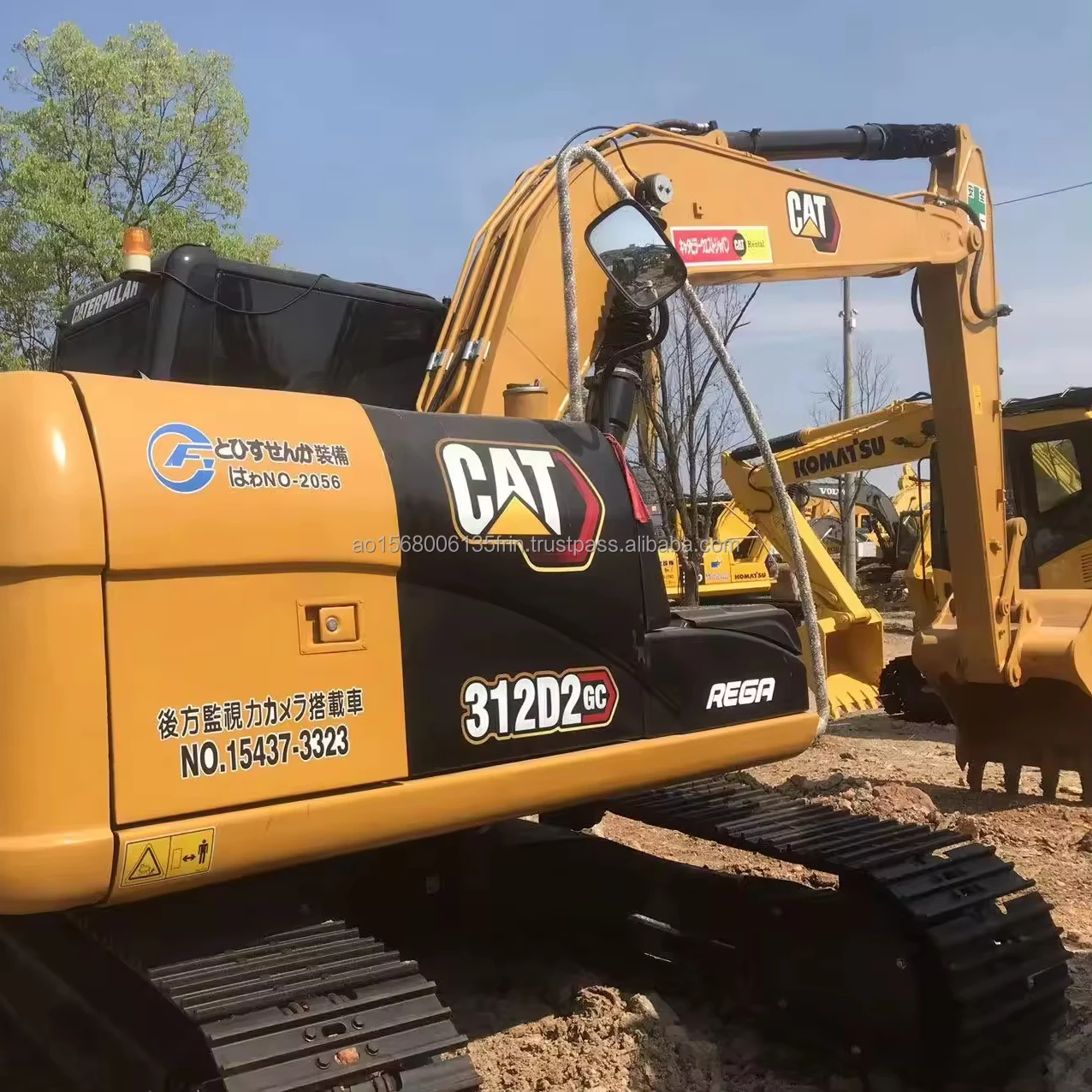 Used CAT 312D2 Crawler excavator CATERPILLAR CAT312 D2 hydraulic machinery digger CAT 312 312D