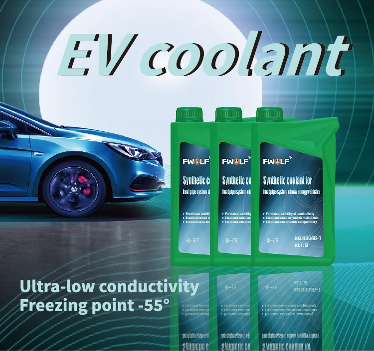 Premium 1L Synthetic Coolant for New Energy Vehicles Premium Antifreeze Formula in Liquid Form