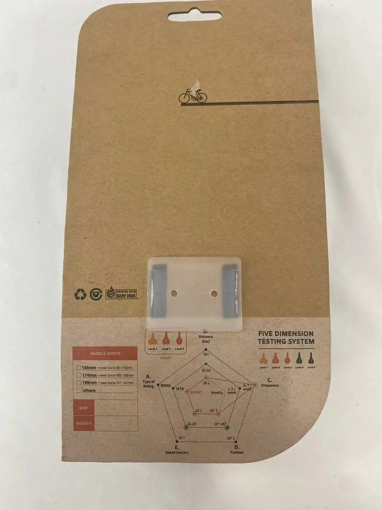 VELO  bicycle saddle for long-distance riding, comfortable and soft saddle.