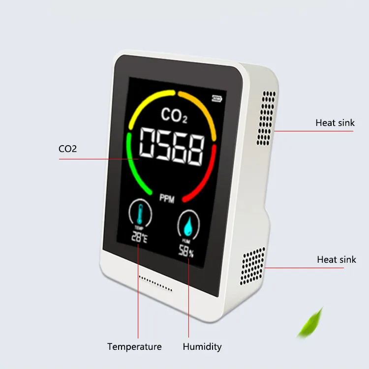 2022 AK8 Air Quality Detector Carbon Dioxide Detector CO2 Infrared Sensor Smart CO2 Meter Detector medidor de co2