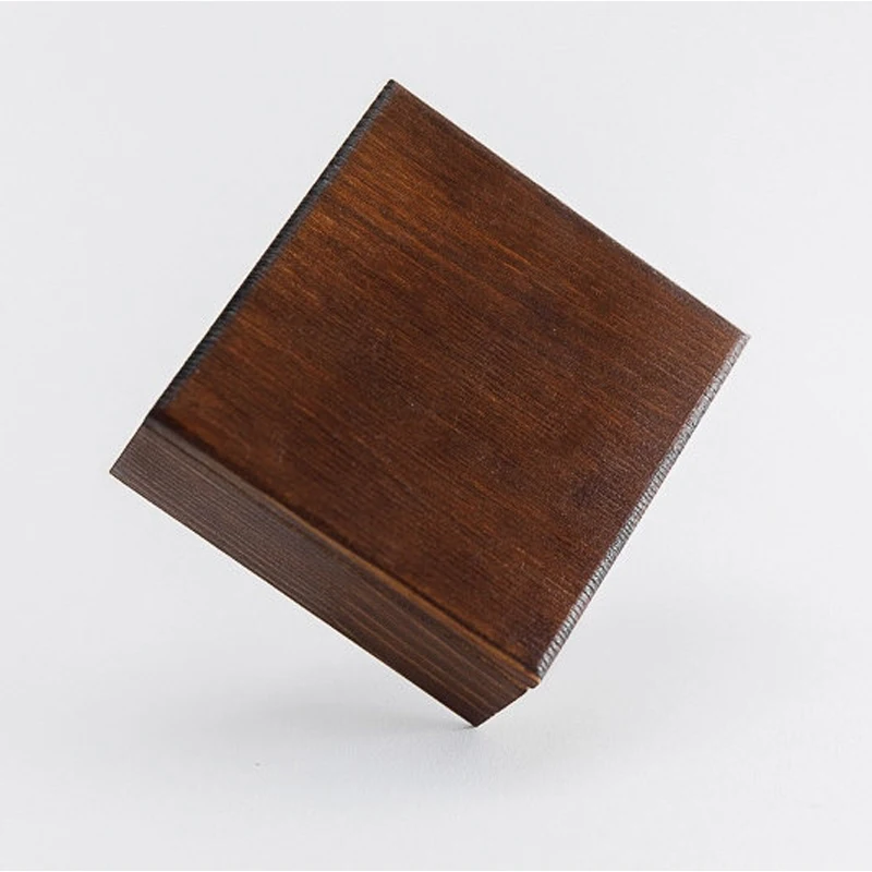 High Quality Customized Logo Walnut Wooden USB Flash Drive Gift Box