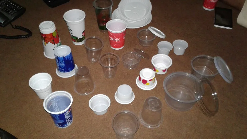 
plastic ice cream cup thermoforming machine for pp ps pvc cup making machine 