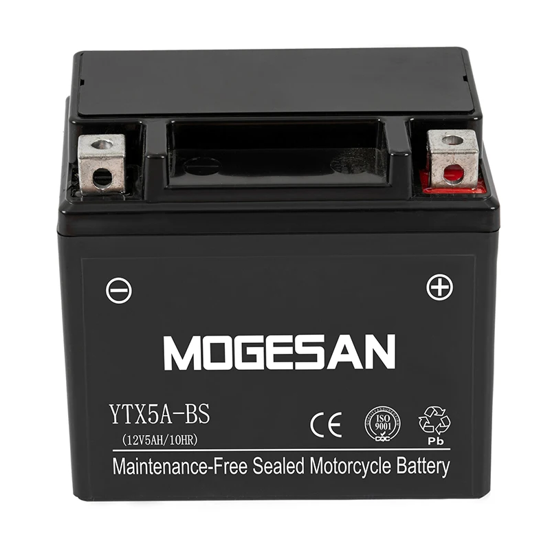 OEM ODM Maintenance Free 12v 9ah 6mf9a 5ah Ytx5a-Bs Gel Motorcycle Battery