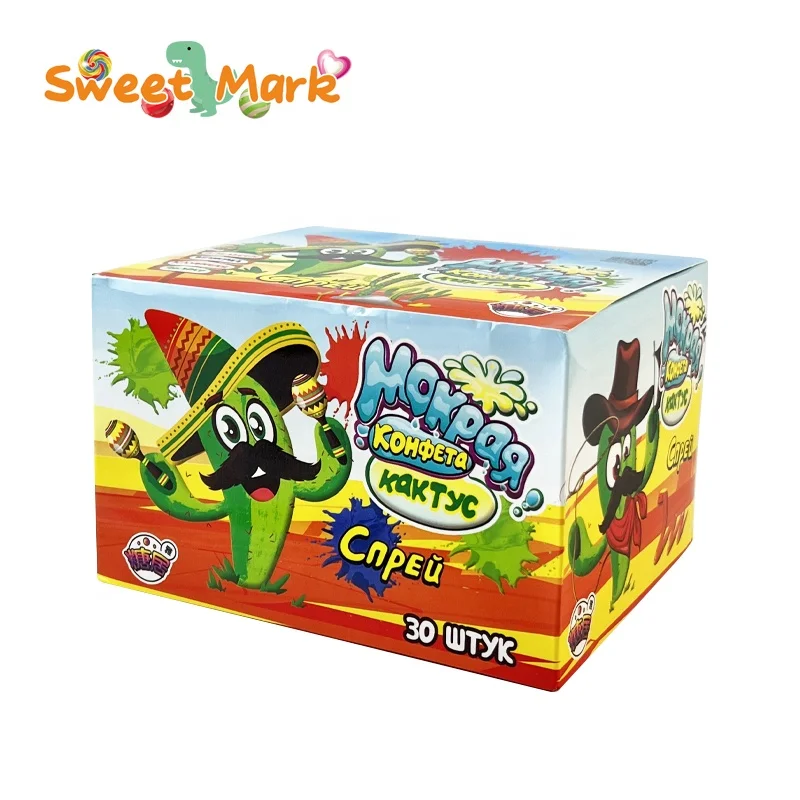 Fun Bottle spray candy halal candy sour fruit liquid spray candy