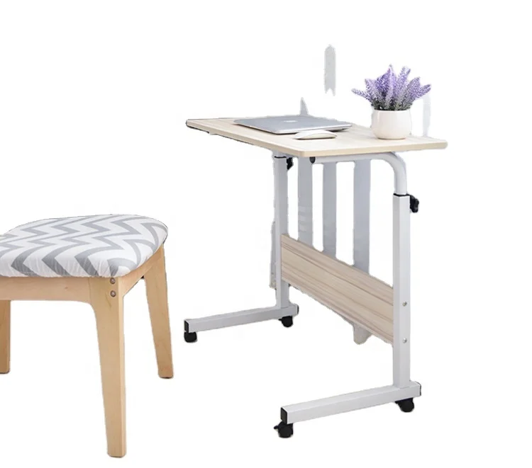 Chinese Factory Manufacturer  Standing Side Table Height Adjustable Folding Laptop Table Computer Desk For Home Office