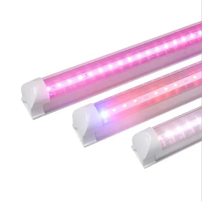 
Hot selling efficient China LED Tube T5 T8 Grow Light 300mm/600mm/900mm/1200mm for Greenhouse and Indoor Plant Flowering Growin 