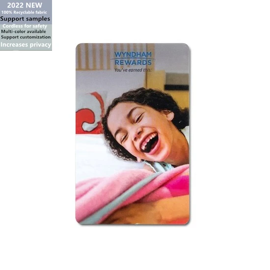 Custom printing PVC contactless ISO14443A RFID hotel key card 13.56MHZ Access Control NFCcard NFC business cards