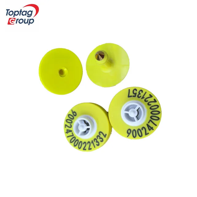 134.2 khz FDX-B Type  Animal Ear Tag EM4305  Cow Sheep Ear Tag