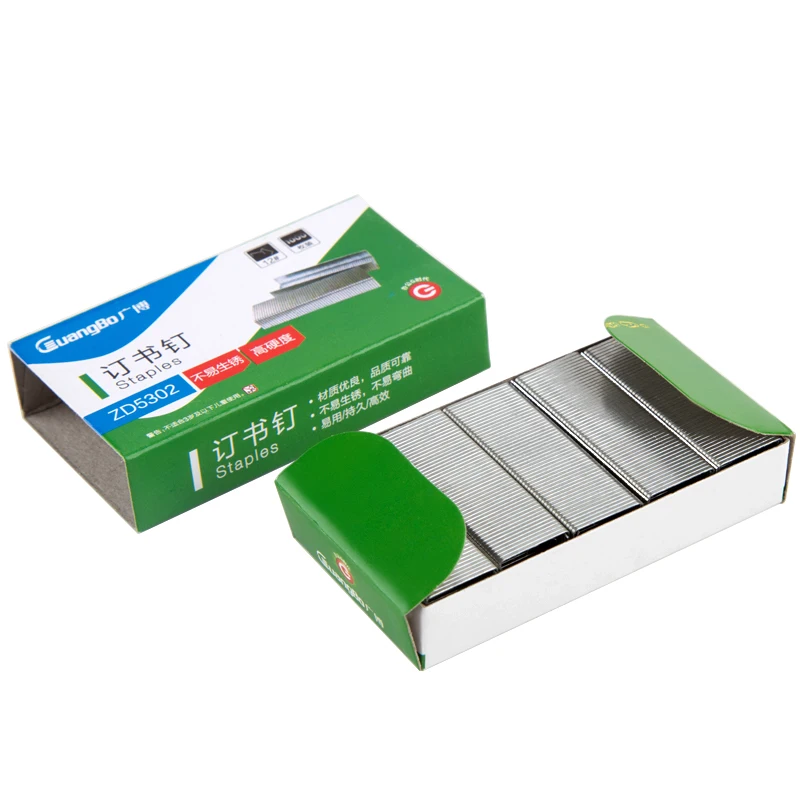 1000pcs/box 24/6 Standard Stapler Staple Gun Pins For Paper