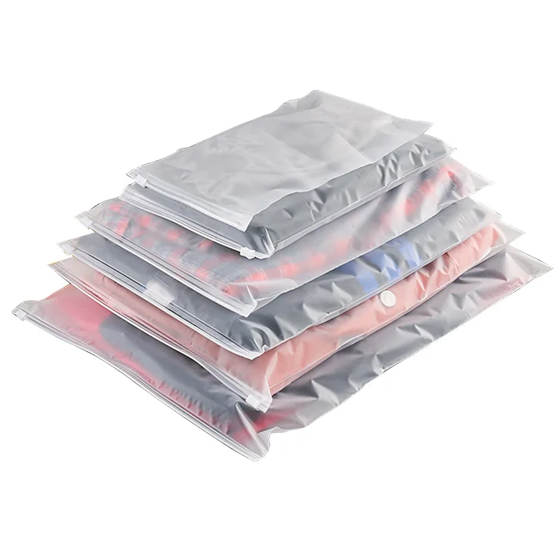 September Purchasing Festival Eco-friendly plastic recycling plastic clothing bikini packaging custom size zipper bag