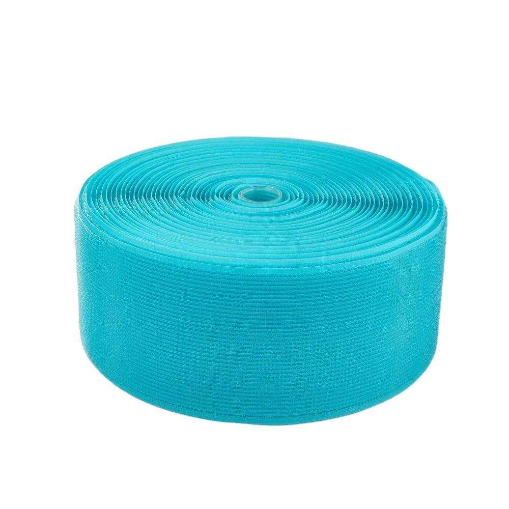 Magicro Nylon Self-Adhesive fastener tape Blue hair curler accessory hook and loop fastener tape In Roll for female fastener tape loop hook