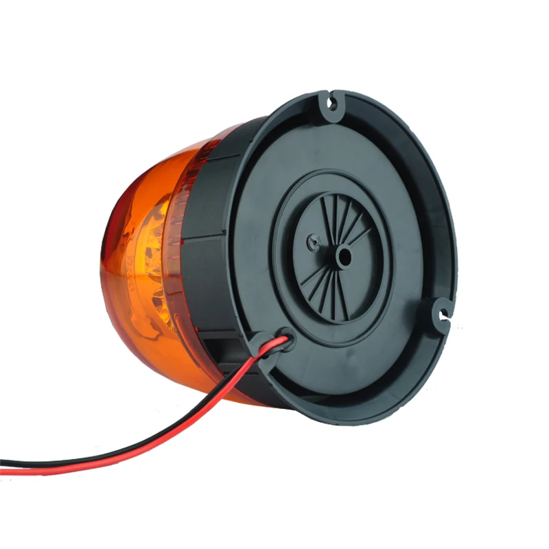 Vehicle Tractor Amber Emergency Led Safety Strobe Warning Light Car Roof Top Hazard Warning Rotating Flashing Safety Signal Lamp