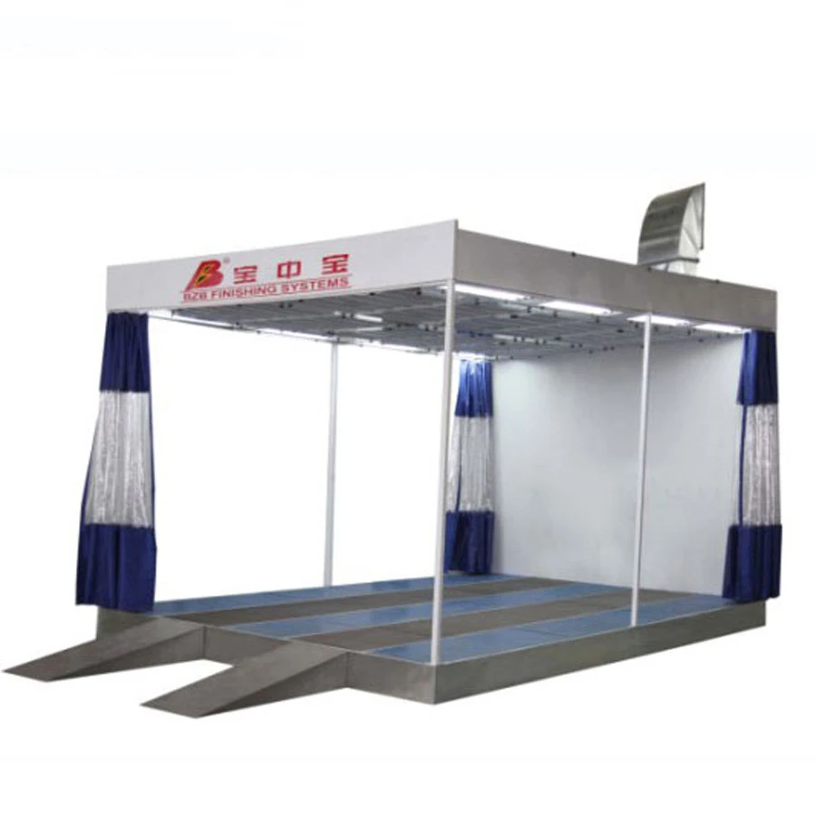 Prep station for car with CE preparation for car Sanding Room