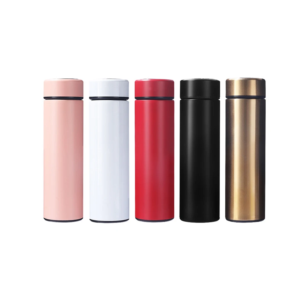 Hot Sale Food Grade 304 Vacuum Stainless Steel Water Bottle OEM Double Walled Smart Insulated Water Bottles Sports Water Bottle