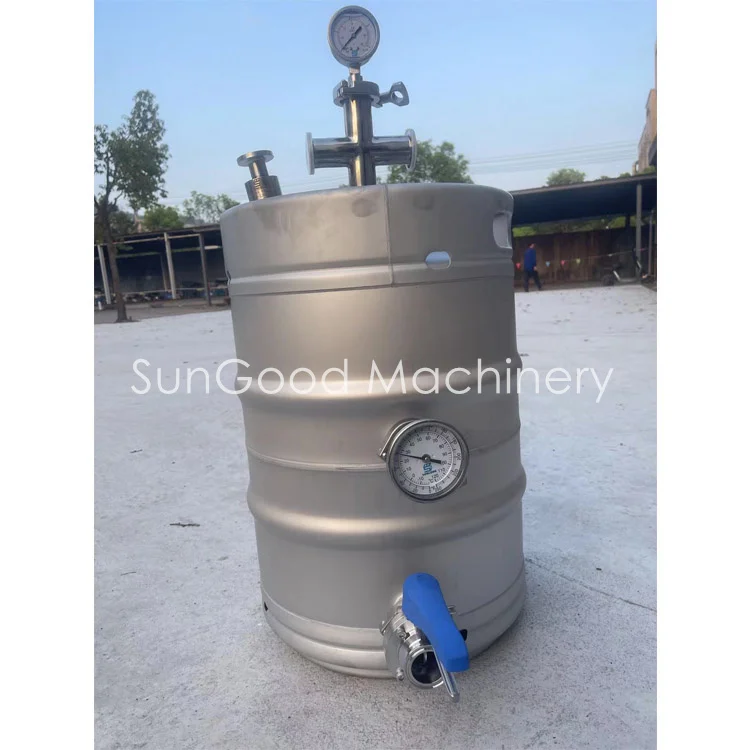 1/2bbl Stainless Steel Yeast Propagation Beer Keg Yeast Brink Tank Yeast Keg