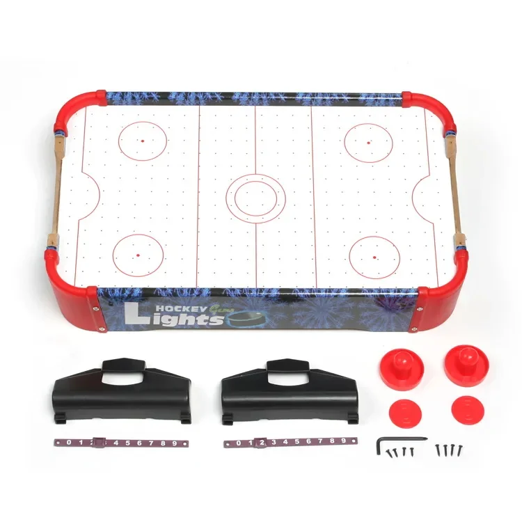 LANDER-MAN воздушный хоккей со световыми эффектами для всей семьи настольные игры занятий спортом в закрытых помещениях