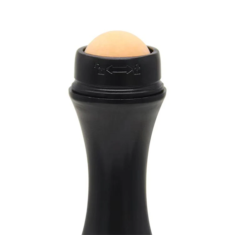 Easy Wash Volcanic Stone Oil Absorbing Face Roller, Oil Control 100% Nature Volcanic Facial Roller With No Battery