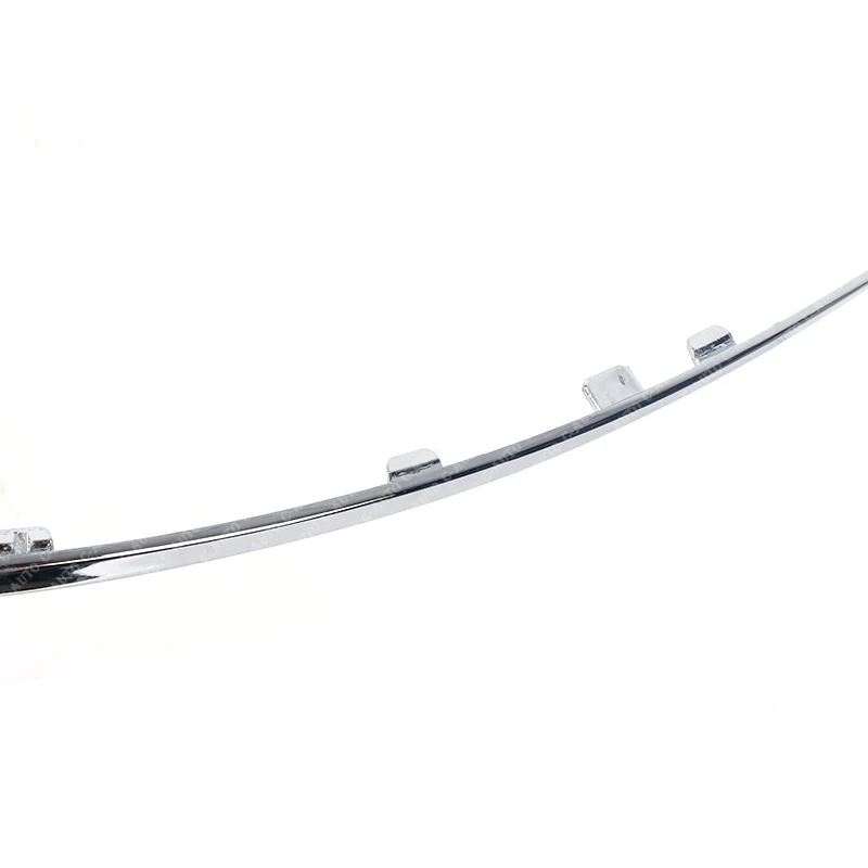 Car Front Bumper Chrome Trim Molding For Mercedes-Benz W204 C300 C350 2008 2009 2010 2011 2048850821 2048850721 Car-styling