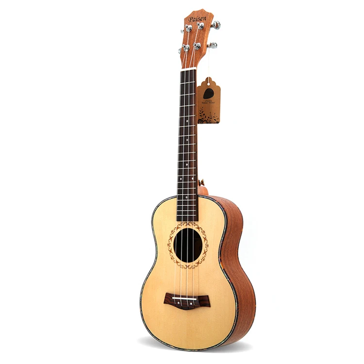 Polyester Kit Tenor Guitar Amplifier Diy Pickups Bass 4 String Musical Instruments Ukulele Concert 23 Inch Ukulele