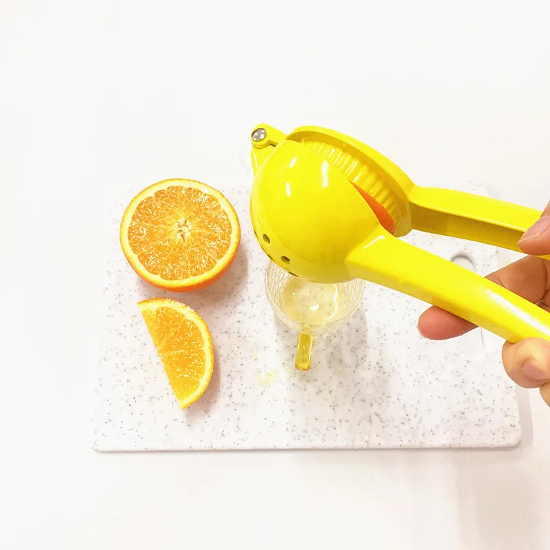 Kitchen Lime Squeezer espremedor de limao Metal Citrus Juicer Fruit Hand Press Orange Lemon Squeezer 2 in 1