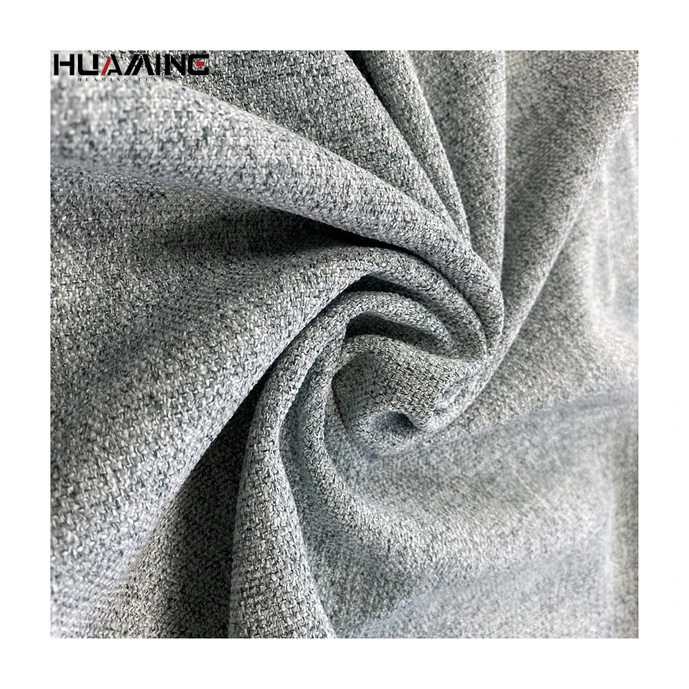 popular piece dyed woven cotton look italian vintage style sofa cushion fabric from China Factory