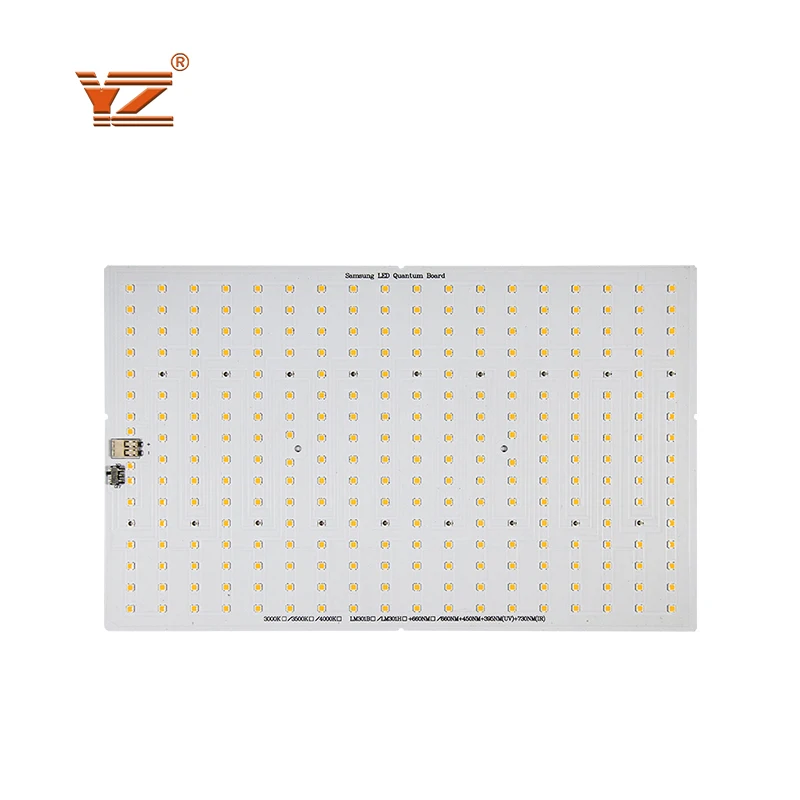 Aluminum plant grow light pcb board LM301b with 660nm uv ir led chip led grow light for hydroponic growing system