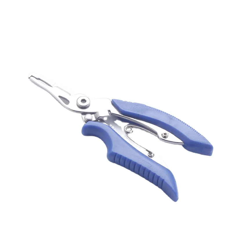 
Fishing Pliers Stainless Steel Wire Rope Swager Crimper Crimping, Small Split Ring Opener Pliers For Fishing Lures 
