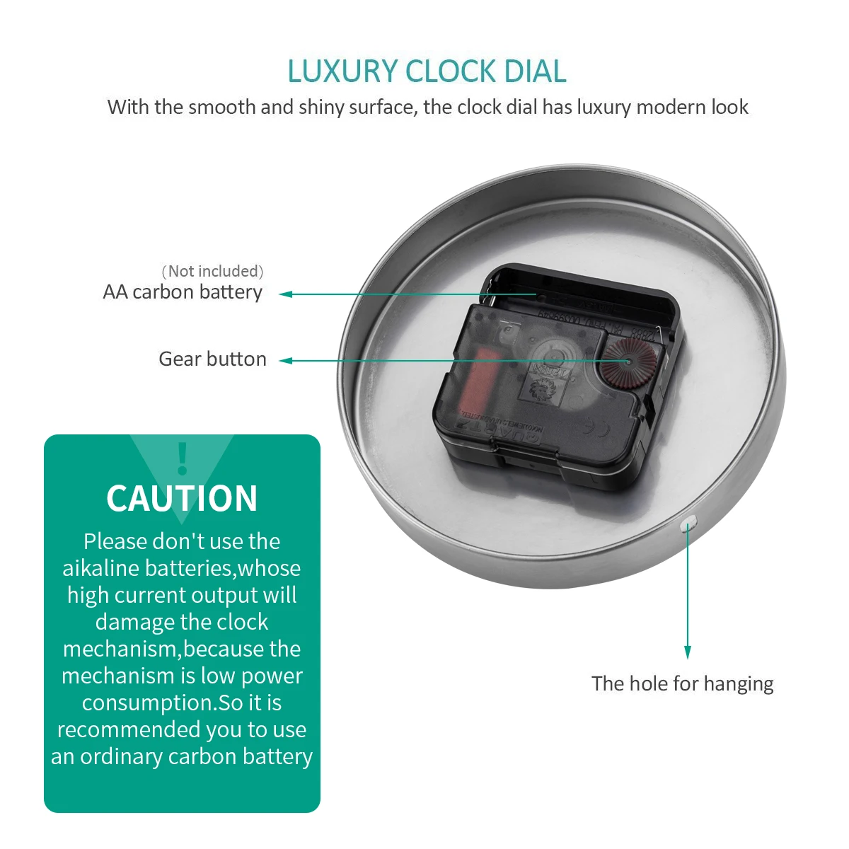 Creative Acrylic Stickers Diy Wall Decoration 3d Mirror Wall Decor Clock 3d Big Diy Wallclock