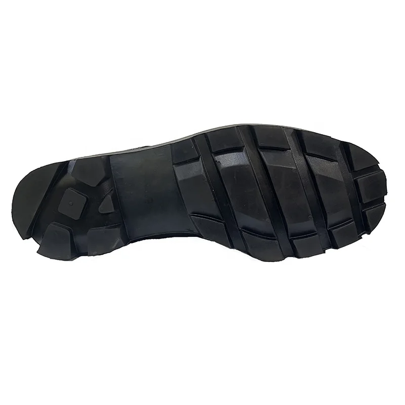 Round Toe Leather Lining Suede Cowhide Tactical Shoes Lightweight All Season Wear Leather Boots