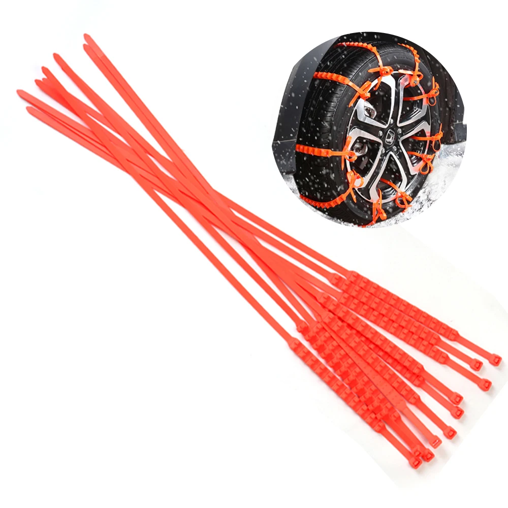 High quality emergency plastic Wear-resistant snow chains for car escape anti-skid chain