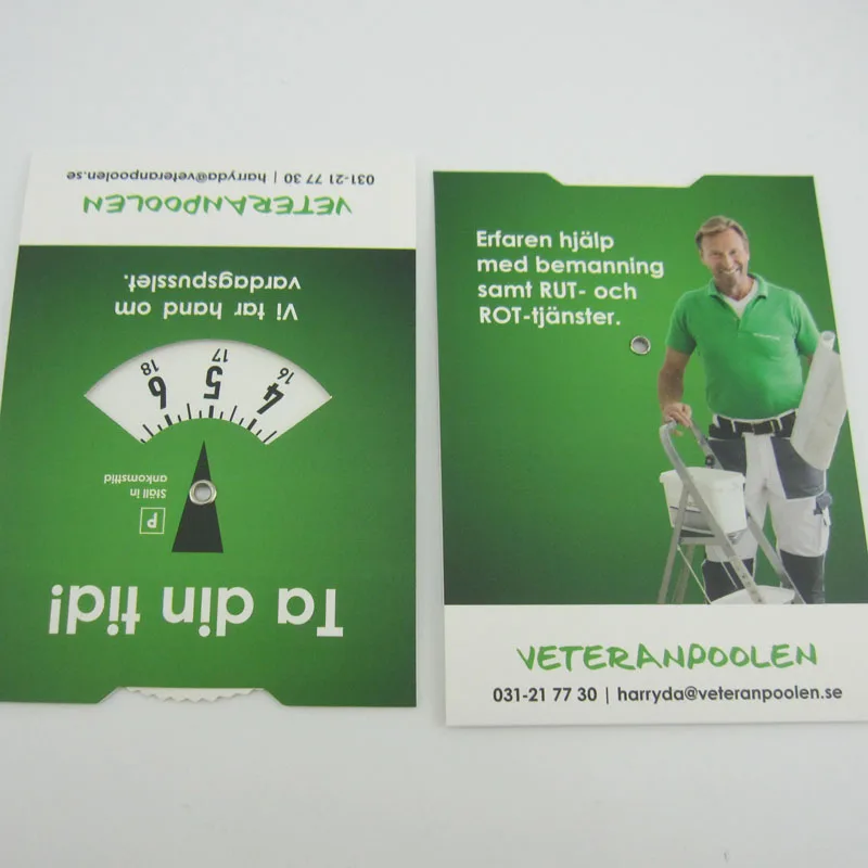 custom paper digital parking clock/parking timer/car parking disc