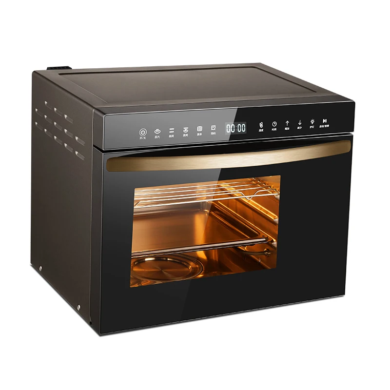 Digital Bread Electric Steam Baking Oven Free Standing Toasters & Pizza Ovens Accessories Air Fryer