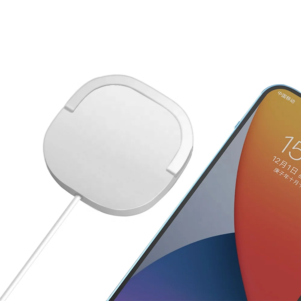 Магнитное Беспроводное зарядное устройство QI Mini USB Аксессуары для мобильных телефонов Магнитная подставка быстрой зарядки