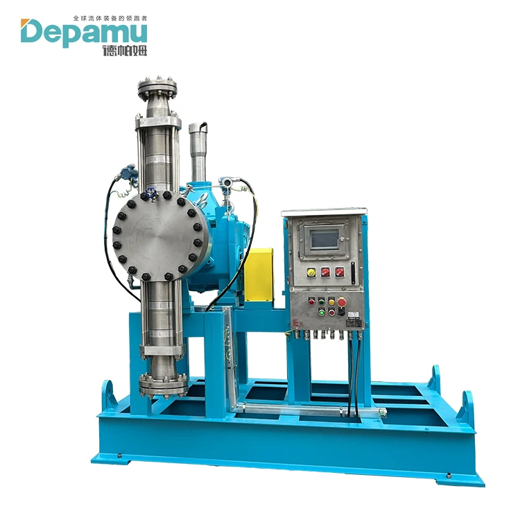 DEPAMU API675 Standard Hydraulic Diaphragm Metering Pump 5DPMSDABD10000-2.9 with Electric Control for Petroleum or Chemical