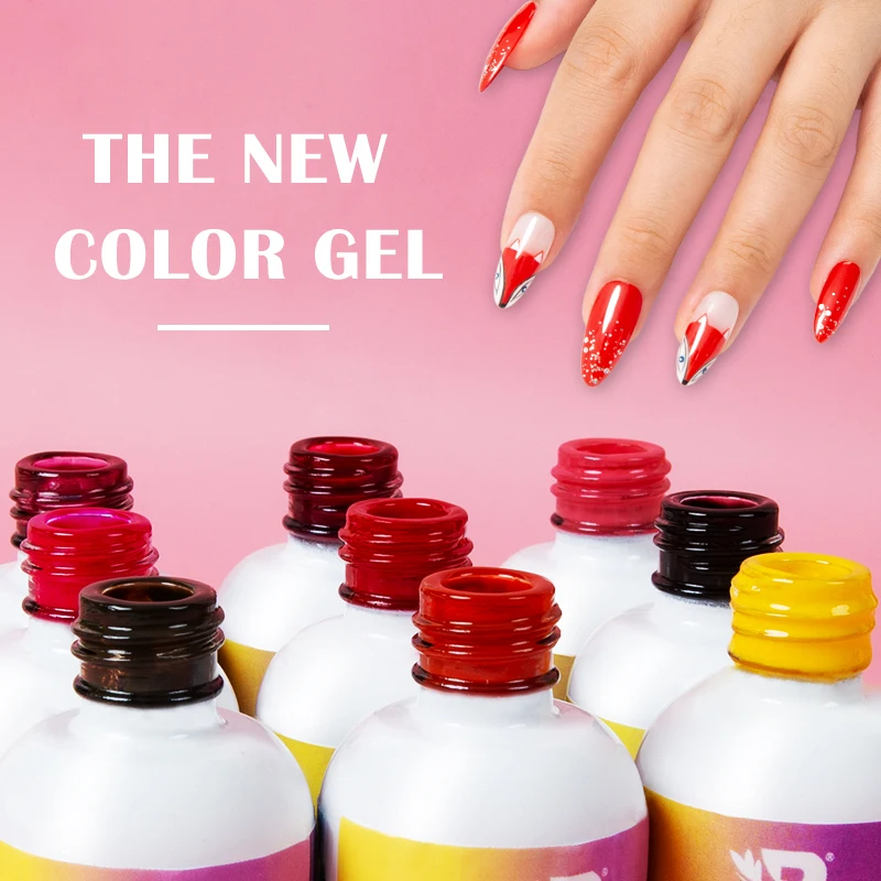 Gel Factory Wholesale 15ml Gel Nail Polish Gallon Uv Perfect Nail Polish Pure Gel For Nail