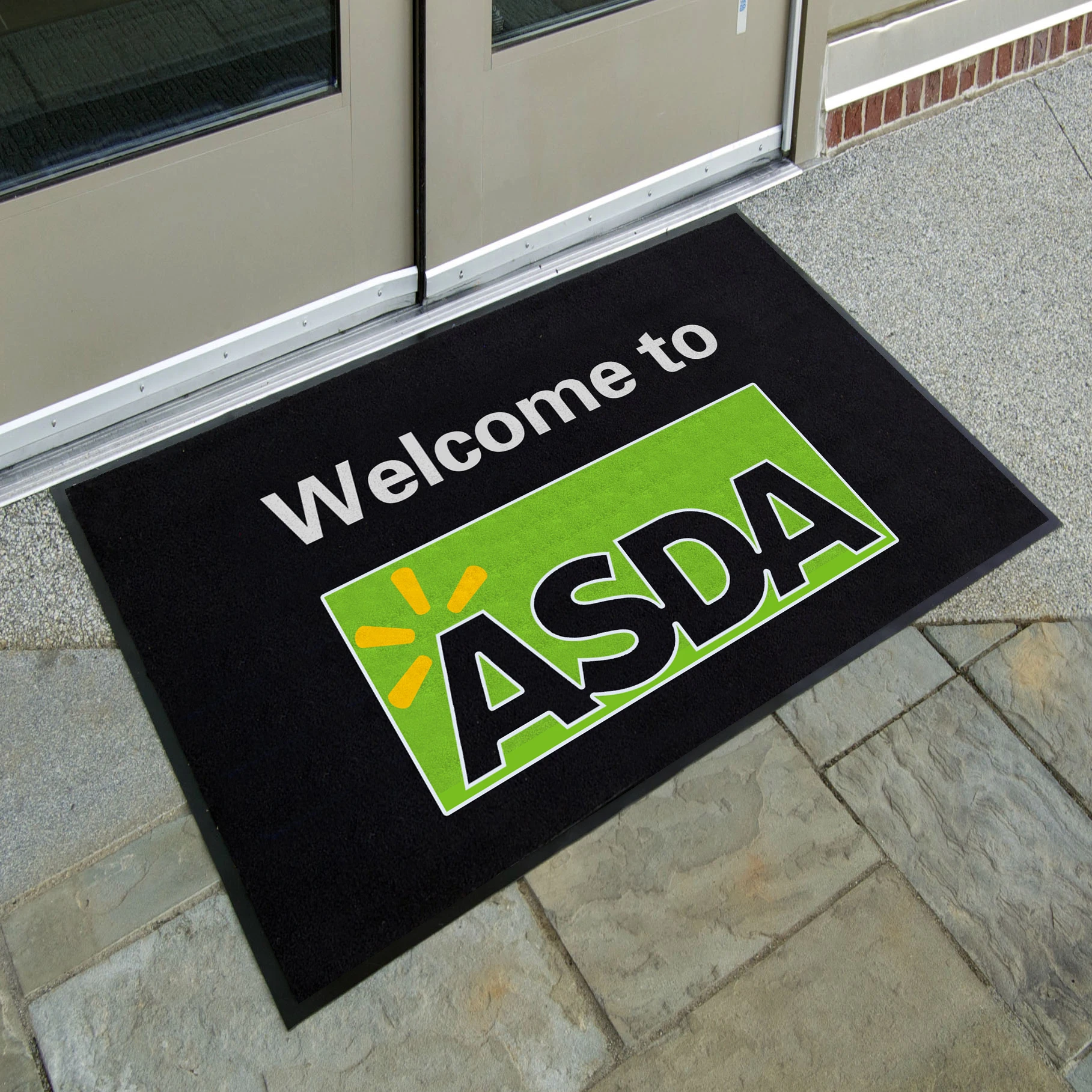 Custom Personalized Impression Printed Business Brand Advertising Large Commercial Logo Welcome Mats