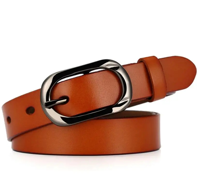 2020 High Quality Women Genuine Leather Belts Female Casual Belts Ladies Jeans Belts
