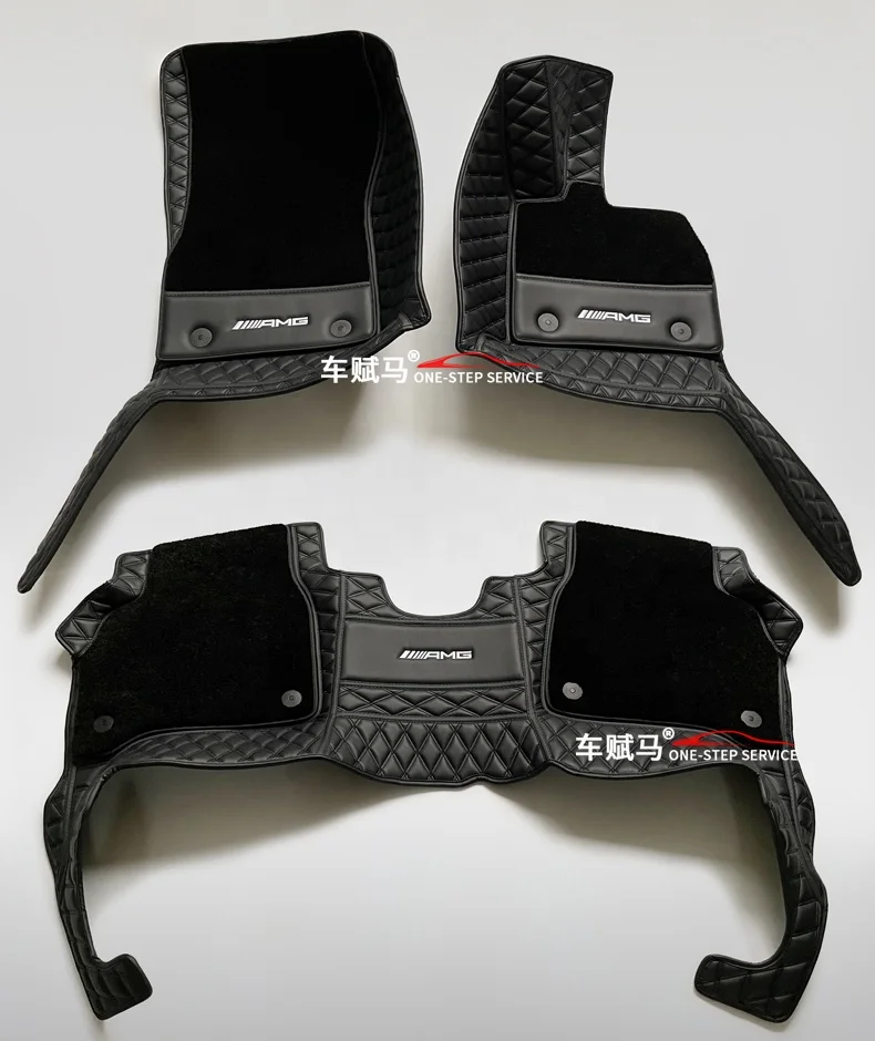 Luxury car floor mats for G63 G65 G550 G500 G400 G350 W463 W464 G Class Left Right hand Drive Interor Refitting