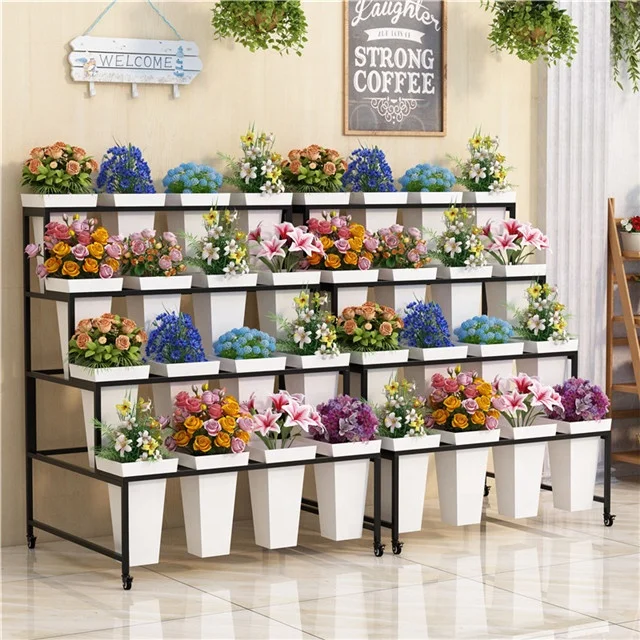 OEM Movable flower bucket holder special flower bucket holder for florists