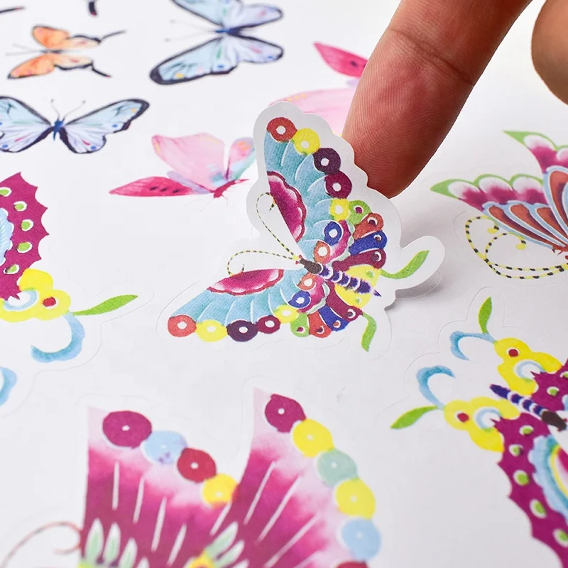 Custom Print Reusable Children Activity Planner kids Sticker Book