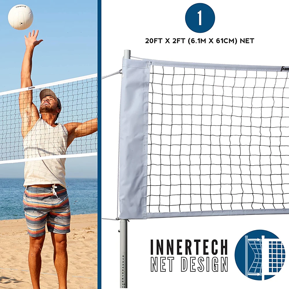 Outdoor Portable Badminton Net with poles Foldable Tennis nets