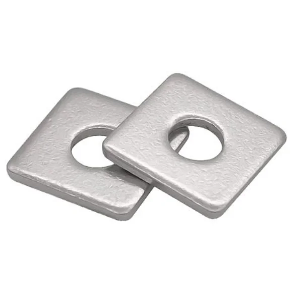 Handan Factory Carbon Steel High Strength Grade 8.8 Square Washer Finish ZP Plain  HDG Color DIN436