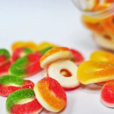 Сладкие желеобразные конфеты
