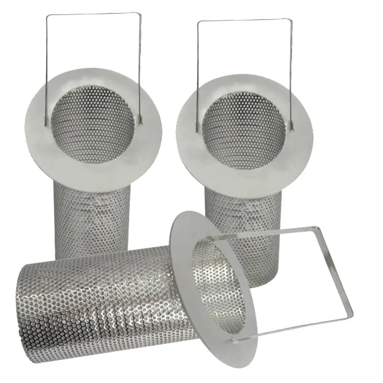 Factory Customized Stainless Steel Perforated Basket Strainer Bucket filter mesh basket