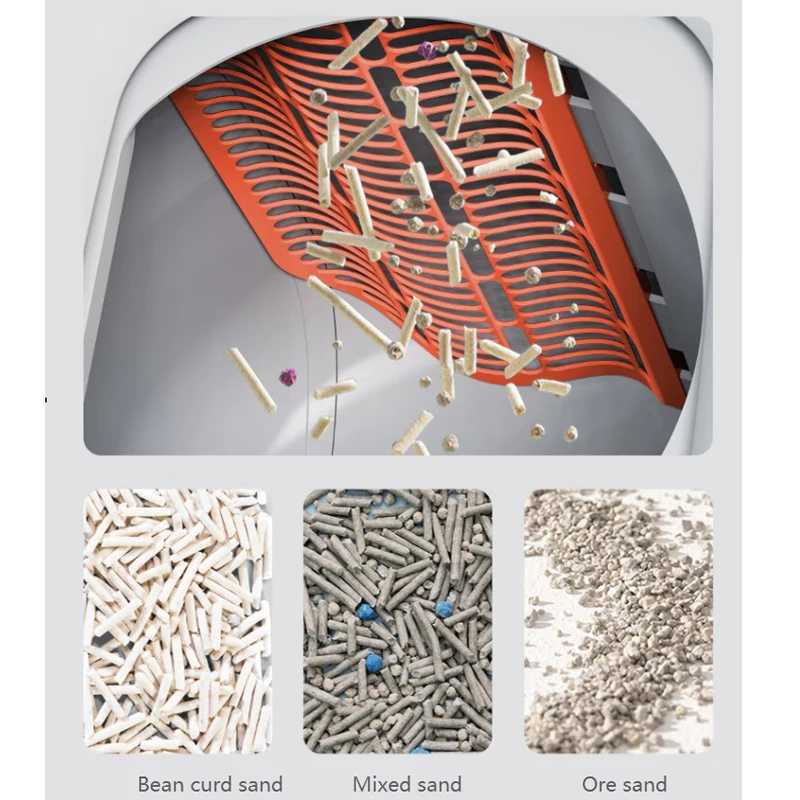 new hot sale large cleaning deodorization box for auto cat litter box air deodorizer design