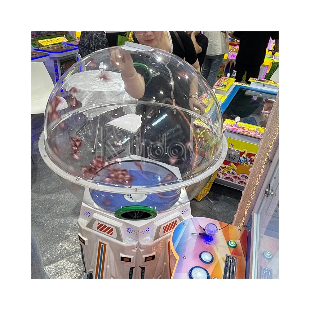 Mini electronic air blowing lucky lotto drawing number ping pong balls bingo game lottery pinball machine