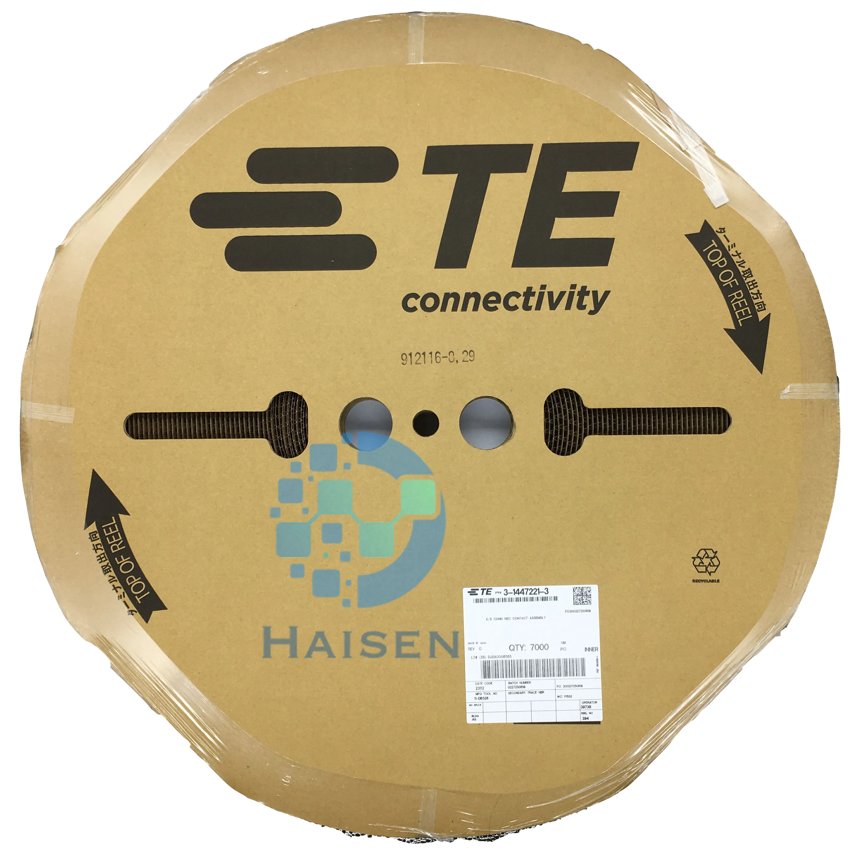 3-1447221-3 новые и оригинальные электронные компоненты 3-1447221 3-1447221-3 CONN розетка 16-18AWG обжимное золото