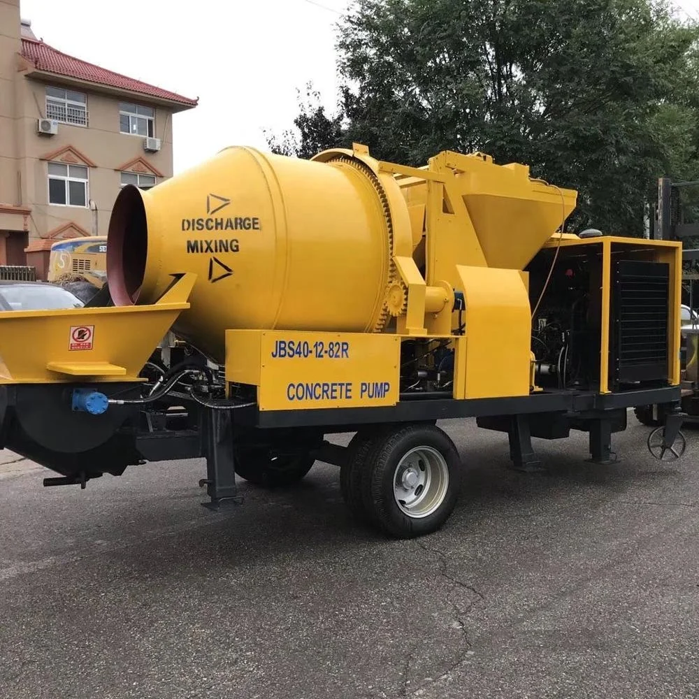 
JBT 40 concrete mixer with pump mini 